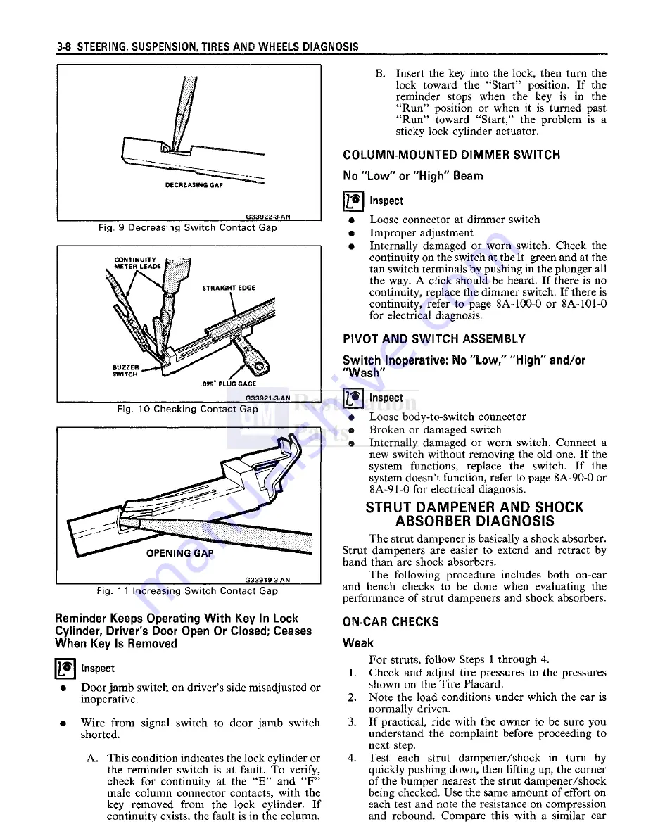 Pontiac Fiero 1988 Service Manual Download Page 149