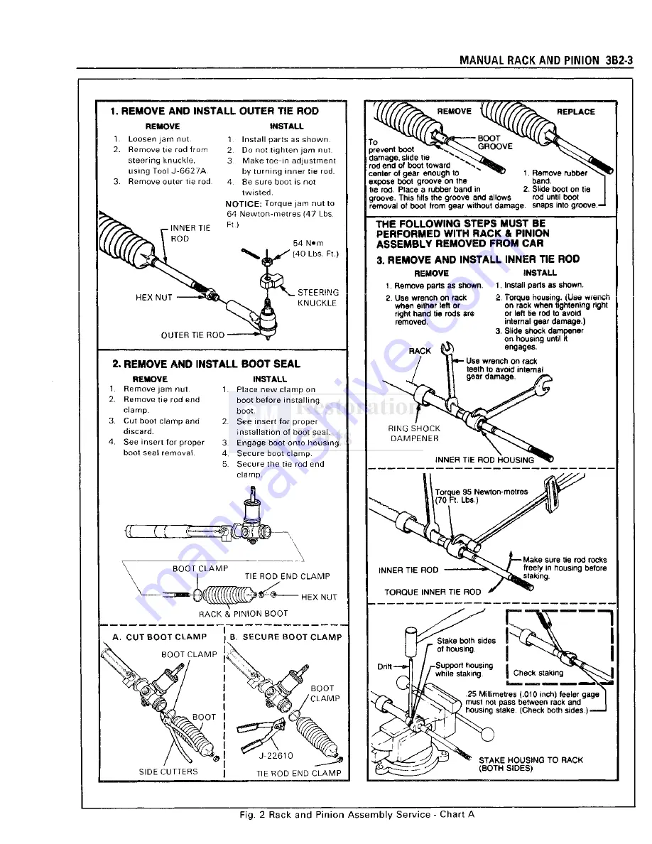 Pontiac Fiero 1988 Service Manual Download Page 166