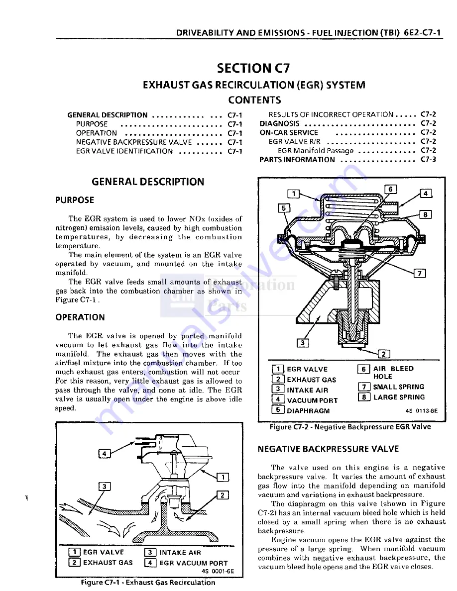 Pontiac Fiero 1988 Service Manual Download Page 558