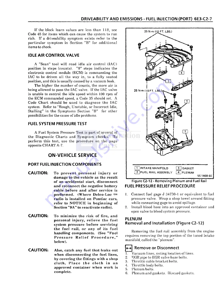 Pontiac Fiero 1988 Service Manual Download Page 672