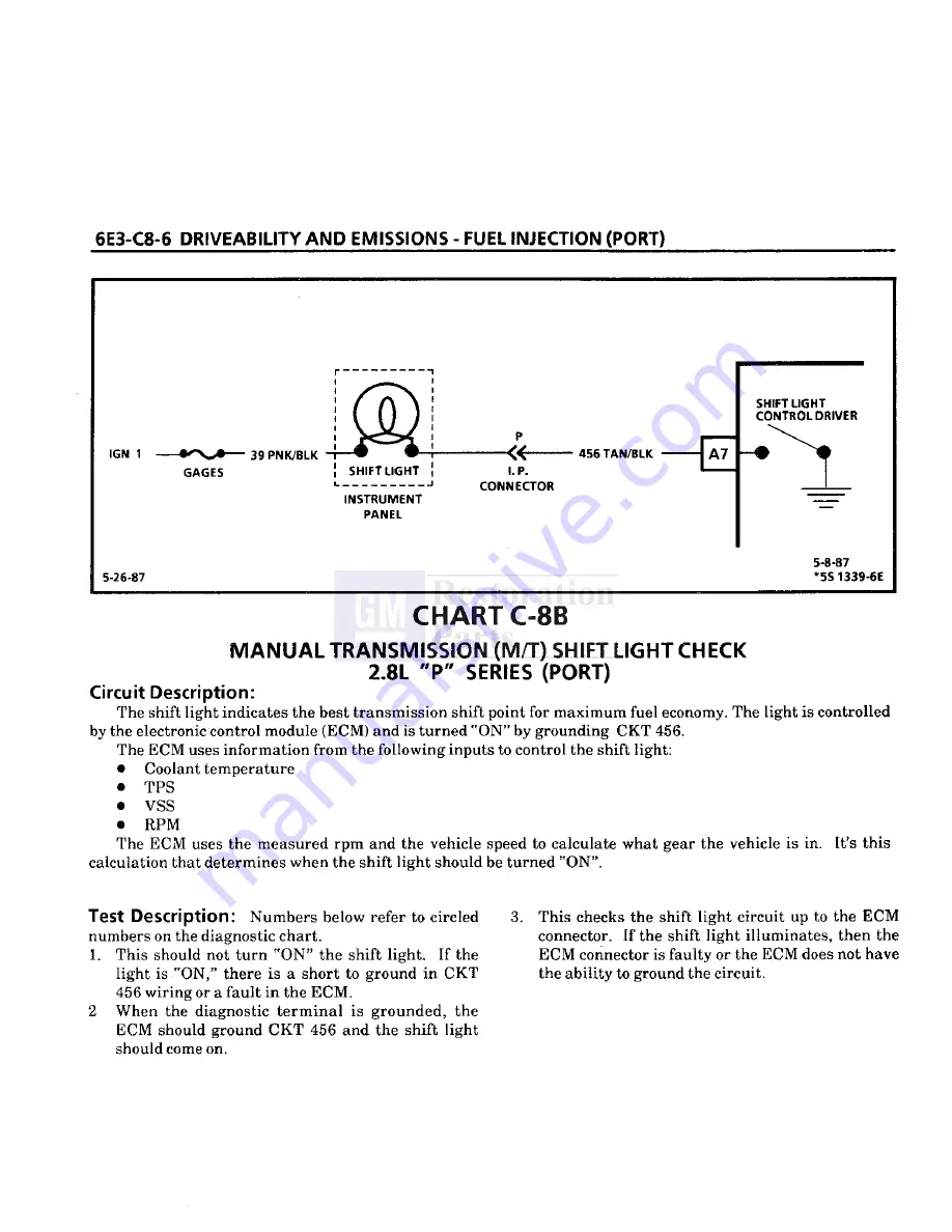 Pontiac Fiero 1988 Service Manual Download Page 703