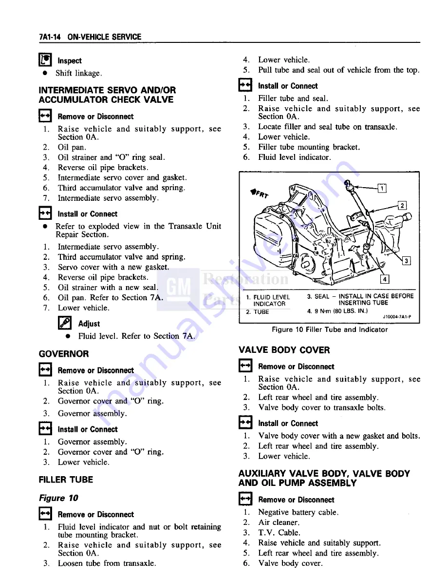 Pontiac Fiero 1988 Service Manual Download Page 737