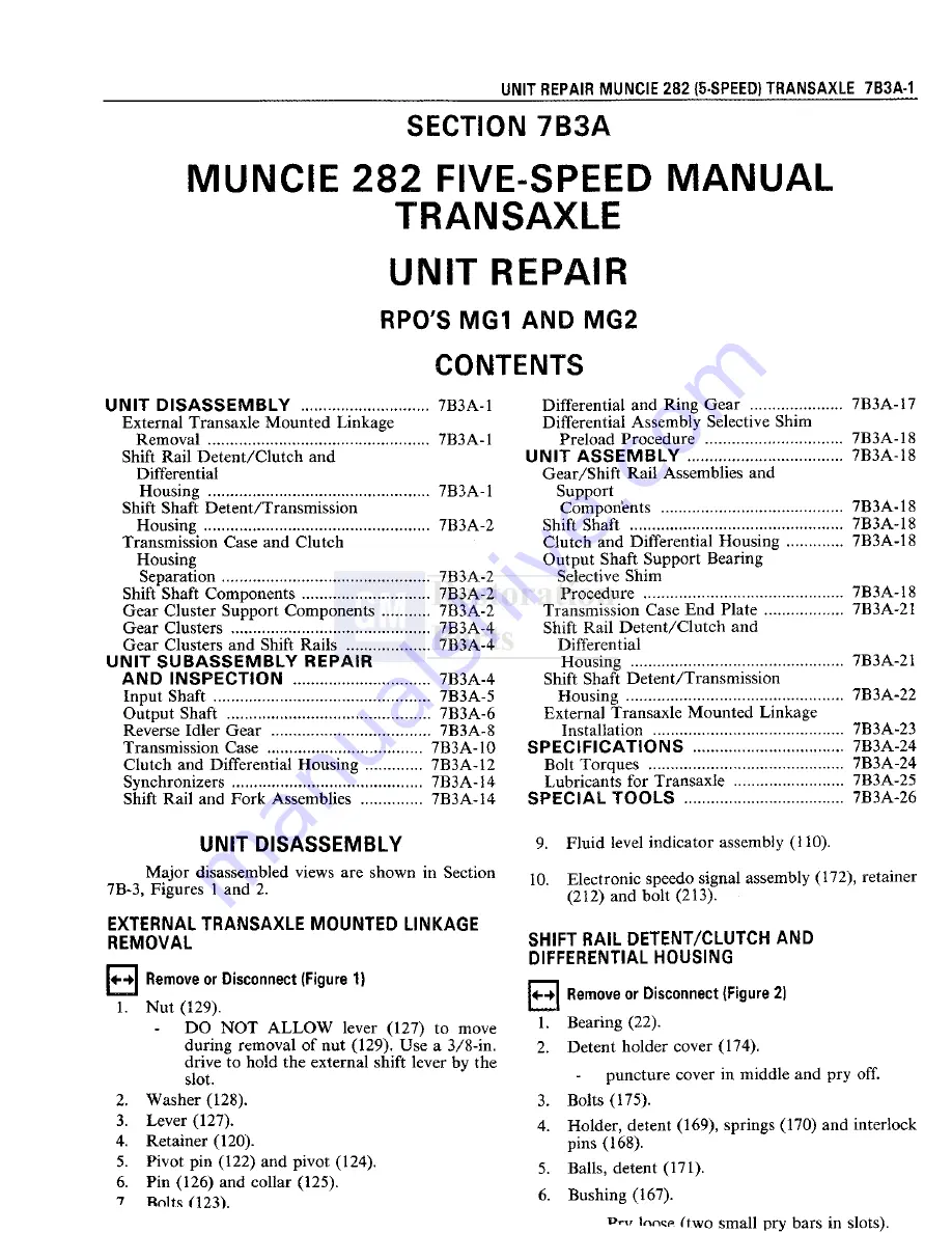 Pontiac Fiero 1988 Service Manual Download Page 880