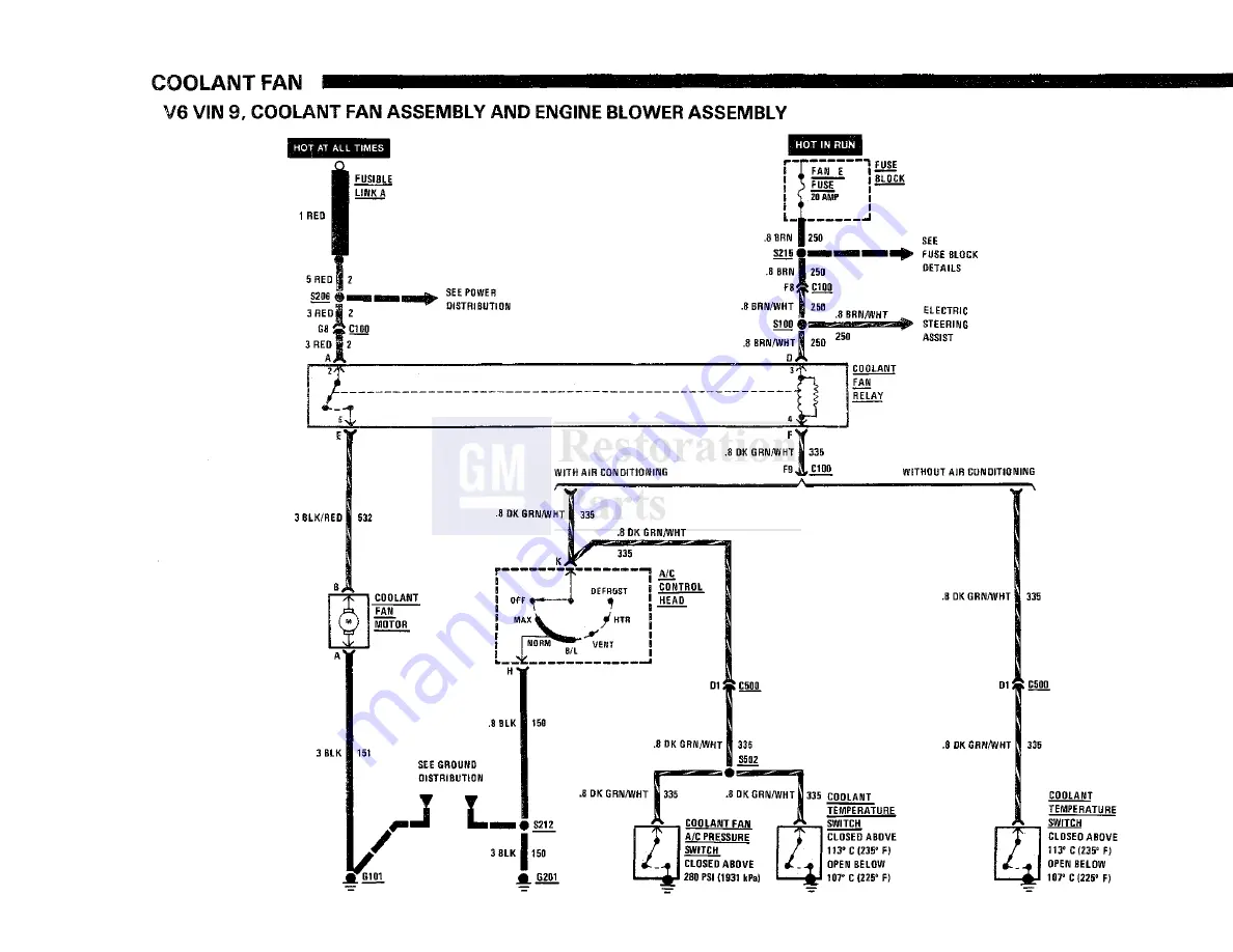 Pontiac Fiero 1988 Service Manual Download Page 995