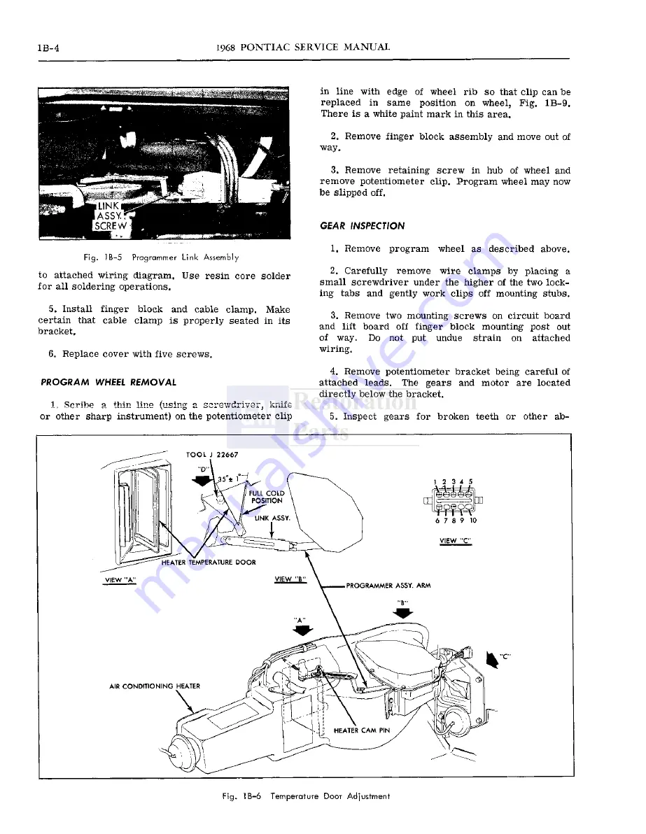 Pontiac firebird 1968 Скачать руководство пользователя страница 77