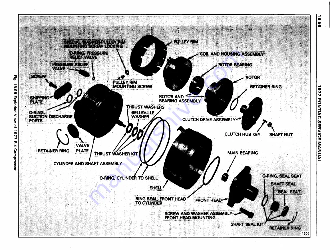 Pontiac Firebird 1977 Service Manual Download Page 107