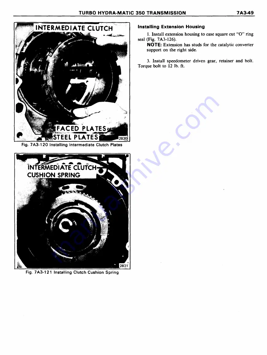 Pontiac Firebird 1977 Service Manual Download Page 1082