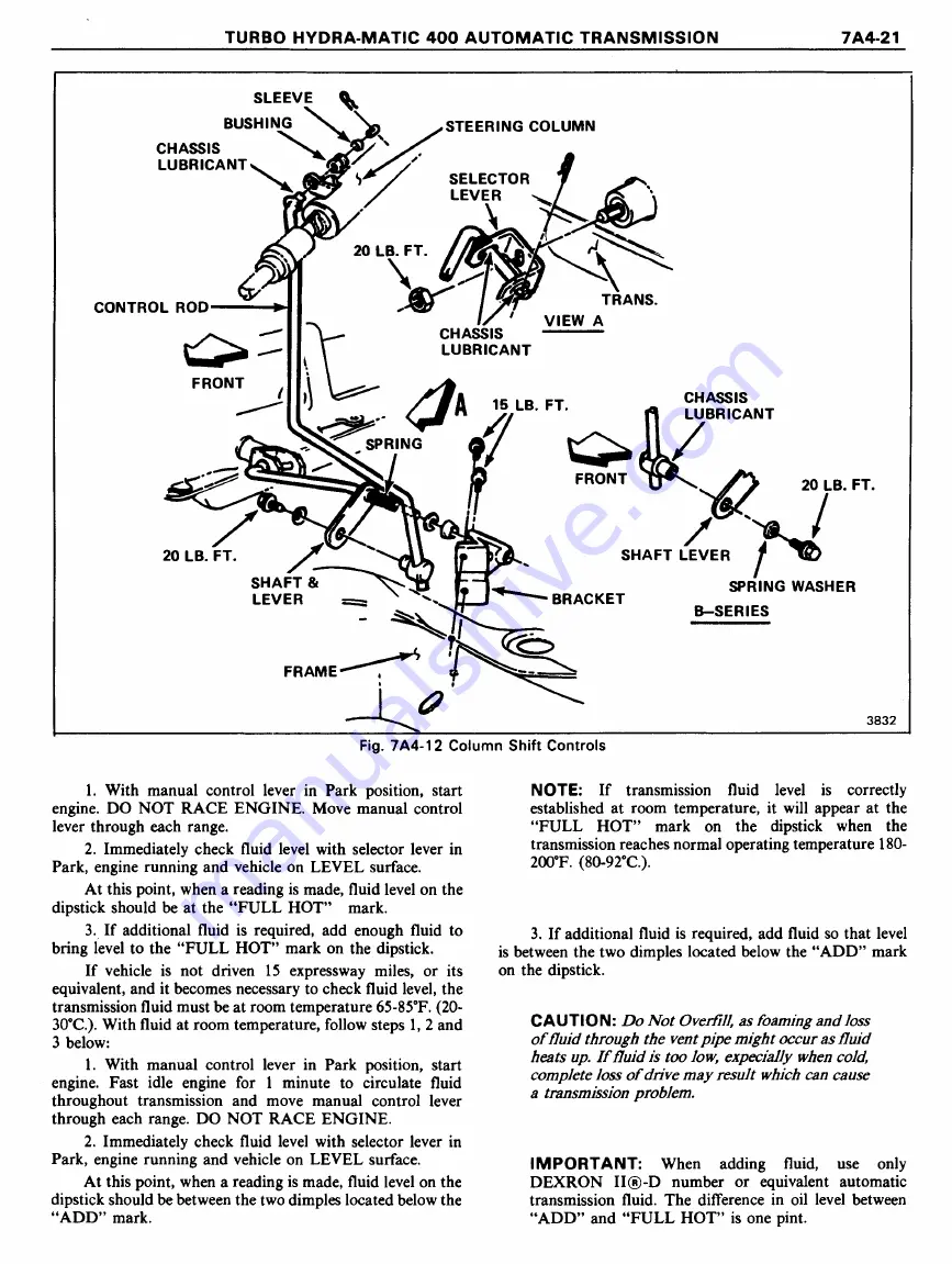 Pontiac Firebird 1977 Service Manual Download Page 1113