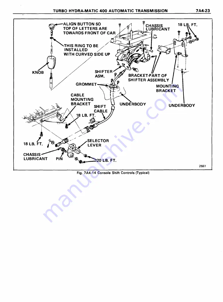 Pontiac Firebird 1977 Service Manual Download Page 1115