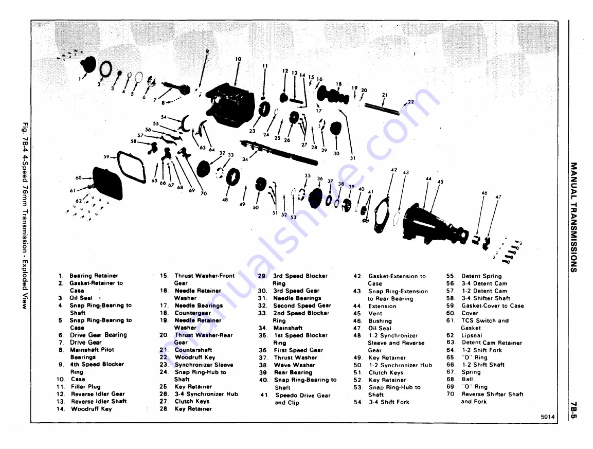 Pontiac Firebird 1977 Service Manual Download Page 1174