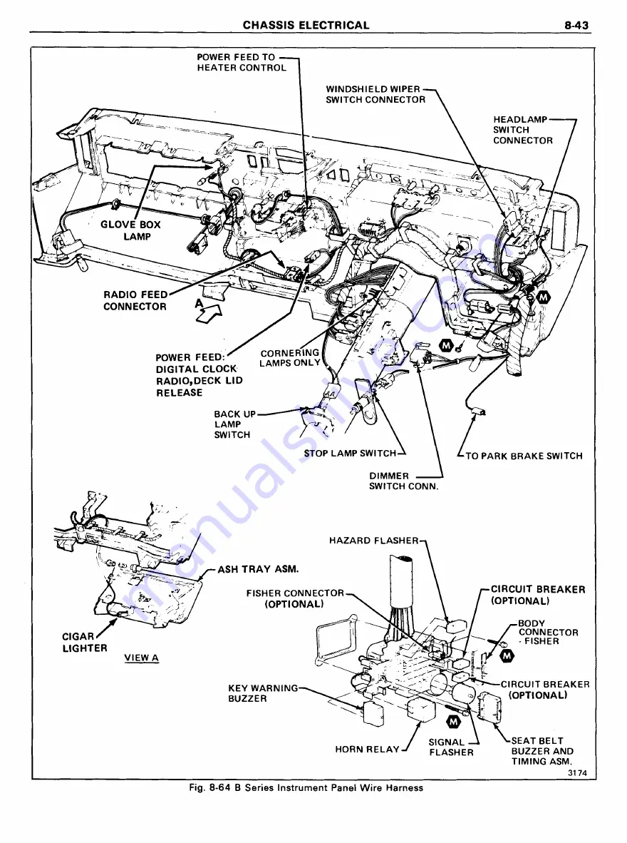 Pontiac Firebird 1977 Service Manual Download Page 1285