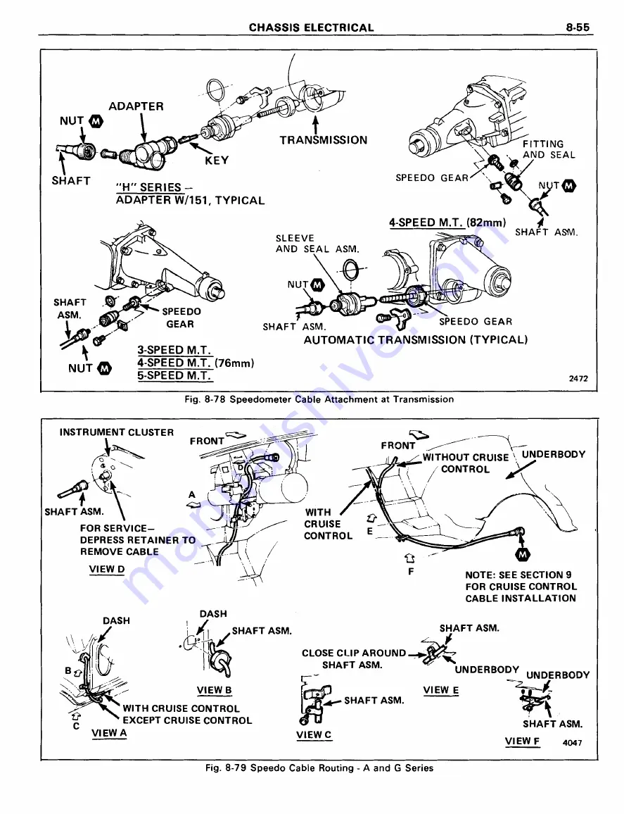 Pontiac Firebird 1977 Service Manual Download Page 1297