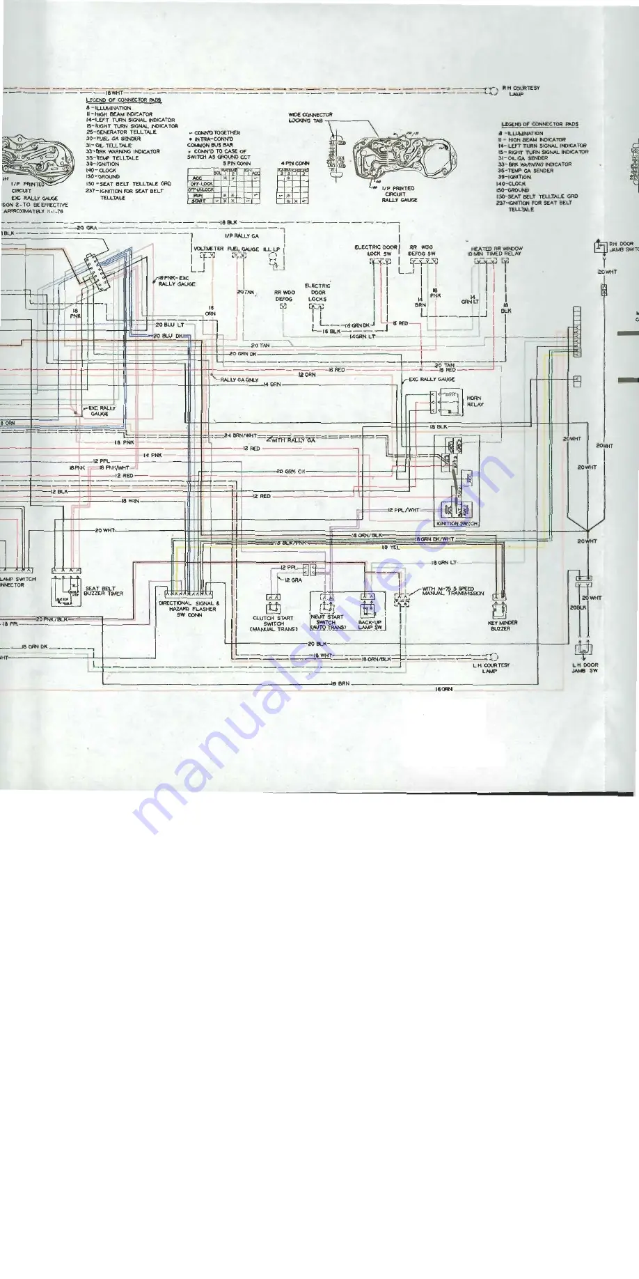 Pontiac Firebird 1977 Service Manual Download Page 1337