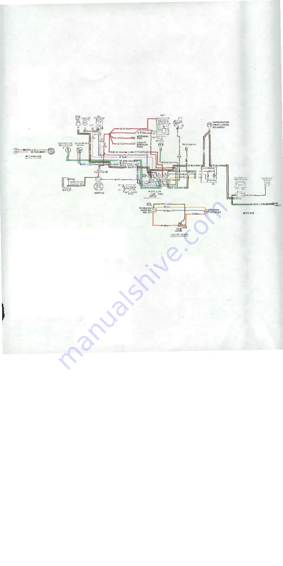 Pontiac Firebird 1977 Service Manual Download Page 1349