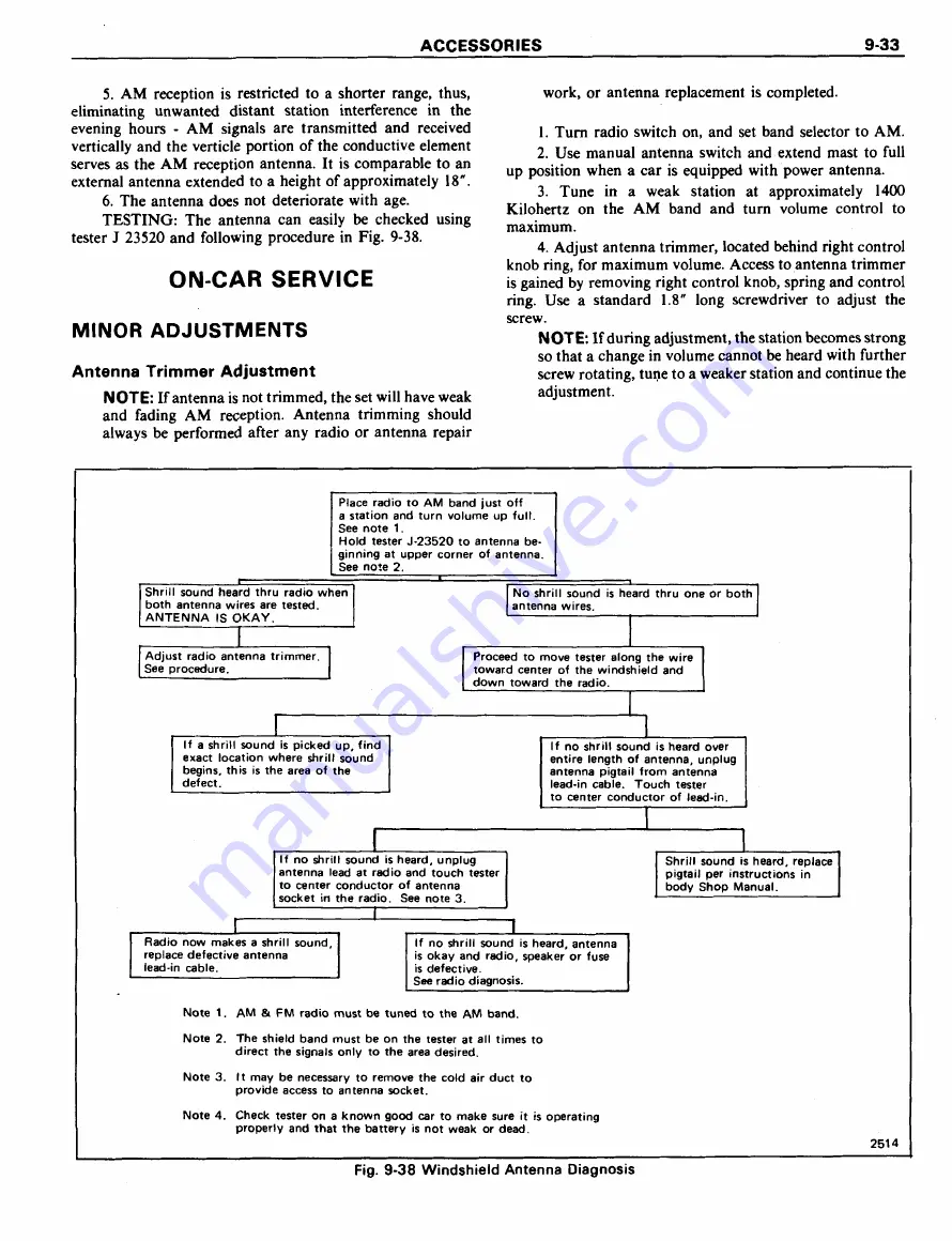 Pontiac Firebird 1977 Service Manual Download Page 1386