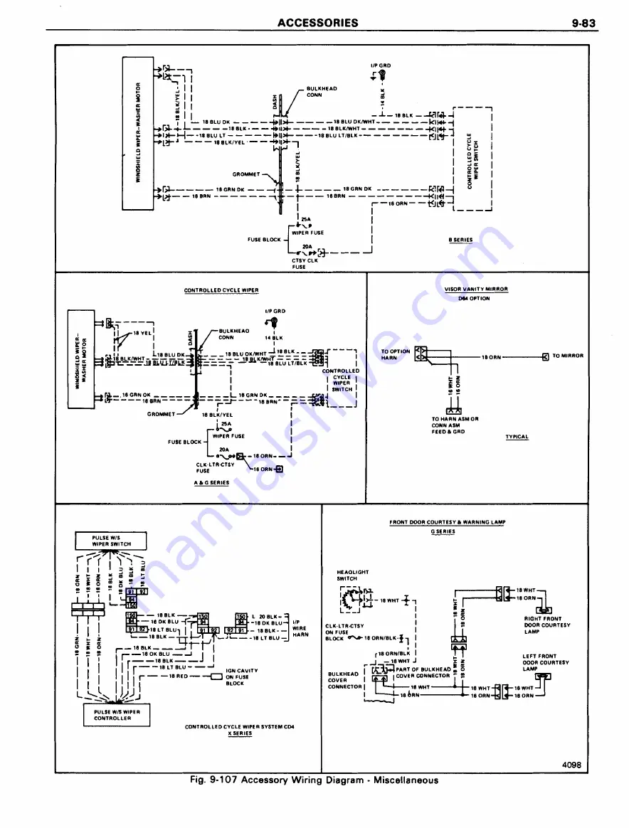 Pontiac Firebird 1977 Service Manual Download Page 1436