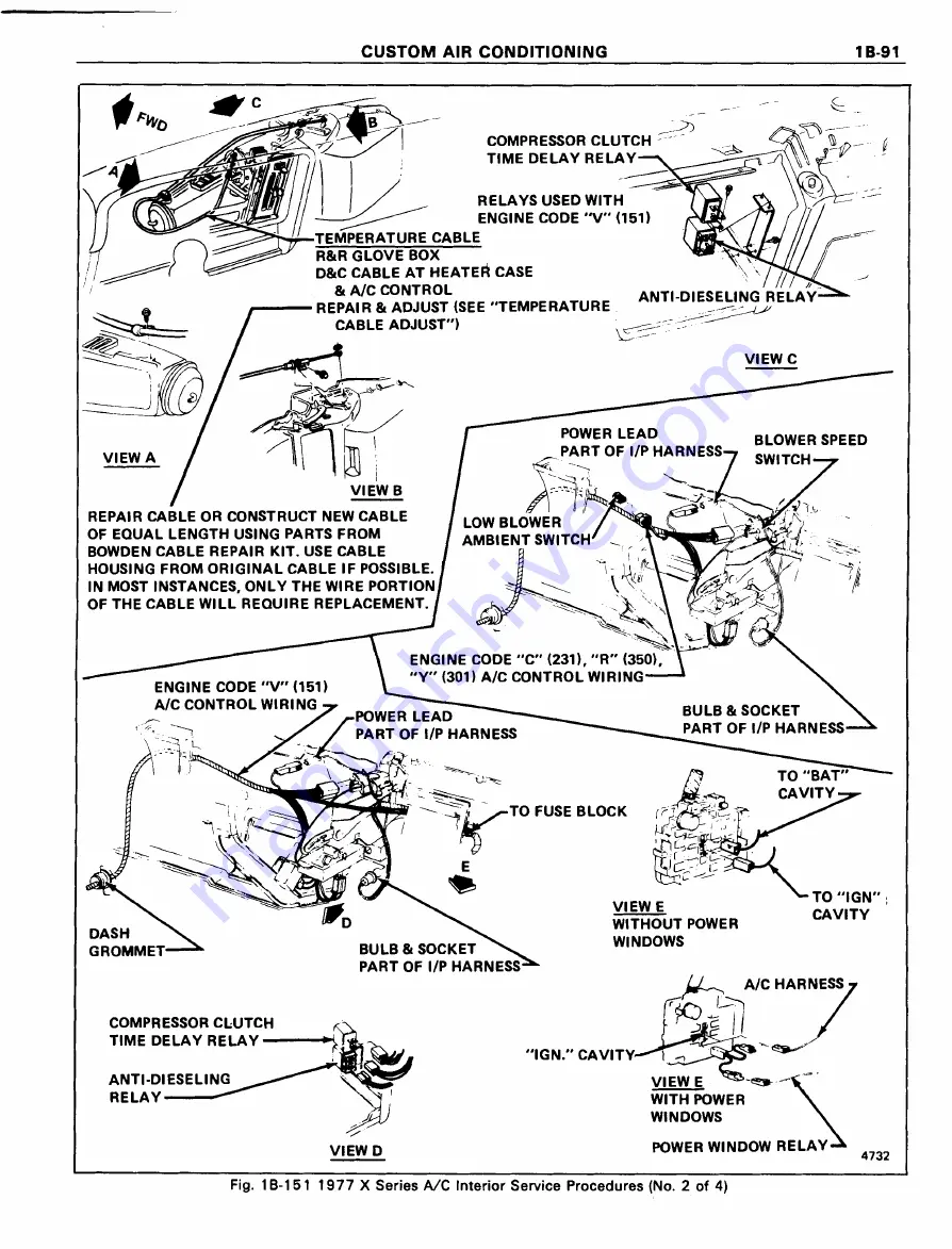 Pontiac Firebird 1977 Service Manual Download Page 144