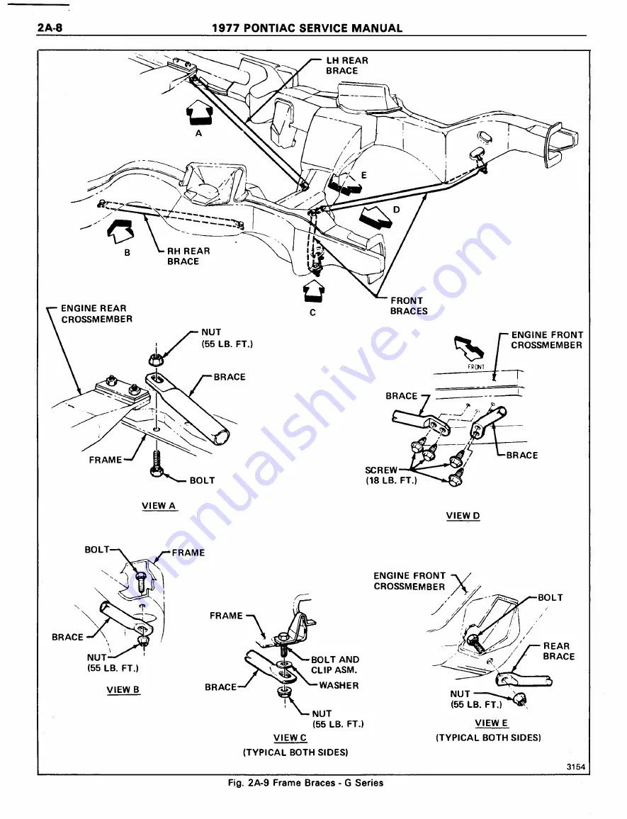 Pontiac Firebird 1977 Service Manual Download Page 182