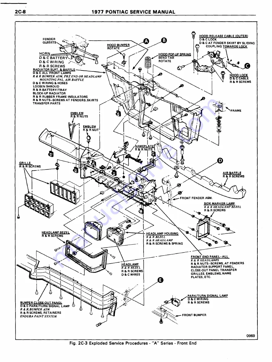 Pontiac Firebird 1977 Service Manual Download Page 207