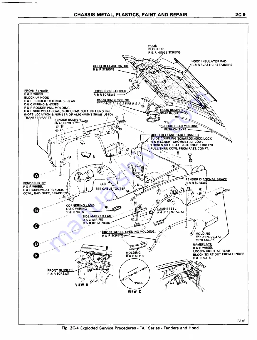 Pontiac Firebird 1977 Service Manual Download Page 208