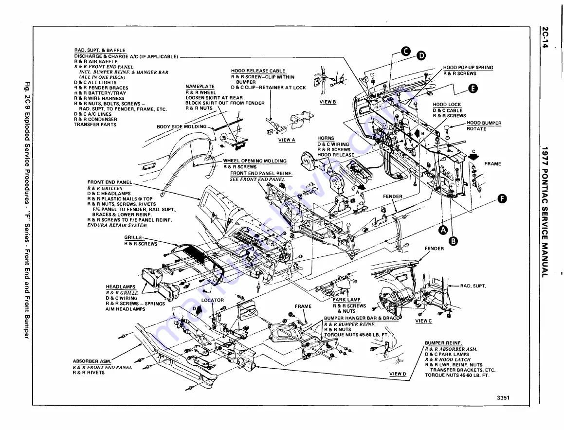 Pontiac Firebird 1977 Service Manual Download Page 213