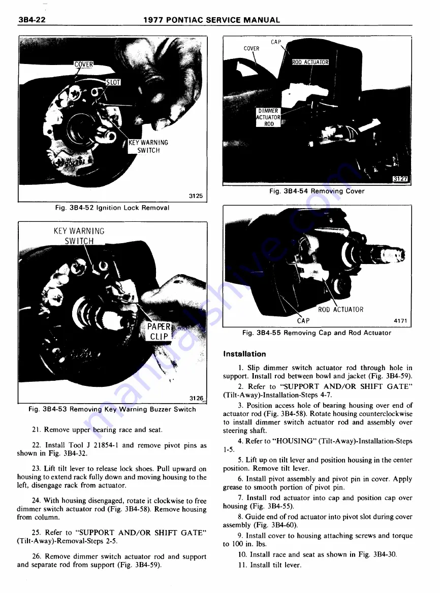 Pontiac Firebird 1977 Service Manual Download Page 338