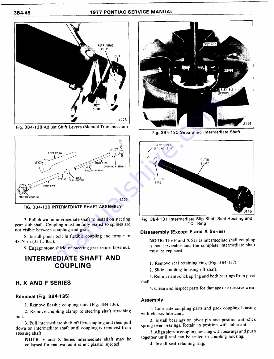 Pontiac Firebird 1977 Service Manual Download Page 364