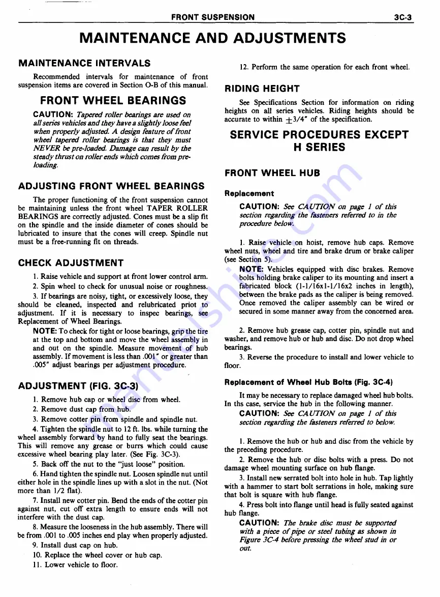 Pontiac Firebird 1977 Service Manual Download Page 373