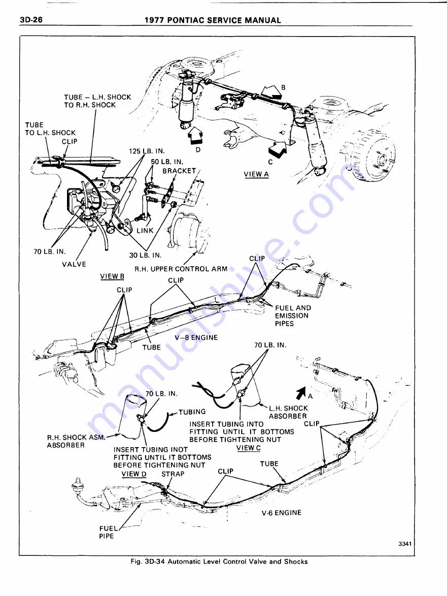 Pontiac Firebird 1977 Service Manual Download Page 417