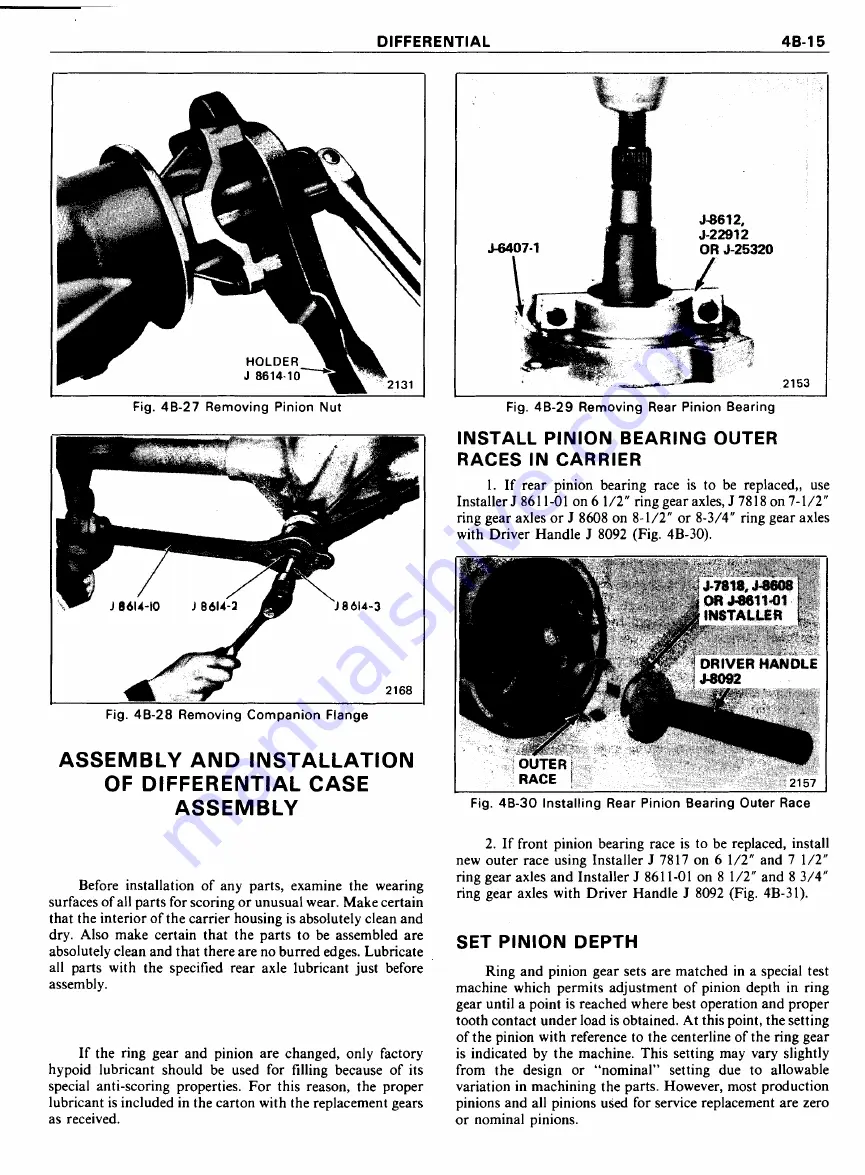 Pontiac Firebird 1977 Service Manual Download Page 461