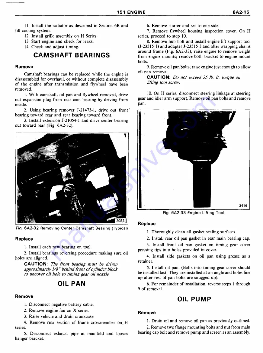 Pontiac Firebird 1977 Service Manual Download Page 595