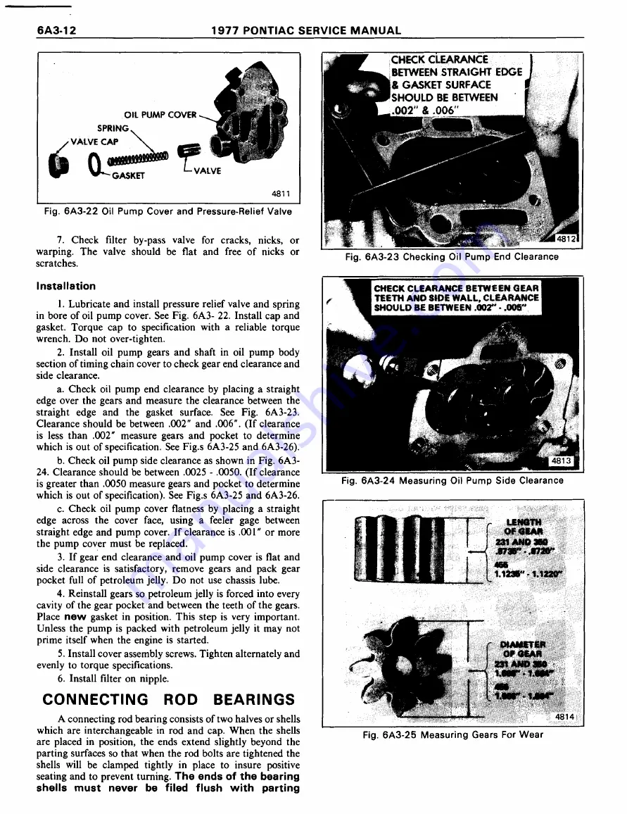 Pontiac Firebird 1977 Service Manual Download Page 618