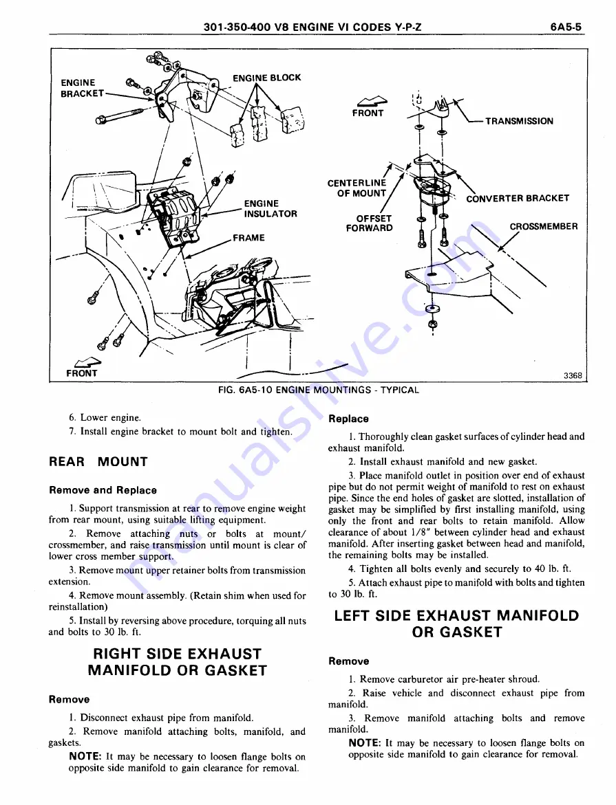 Pontiac Firebird 1977 Service Manual Download Page 674