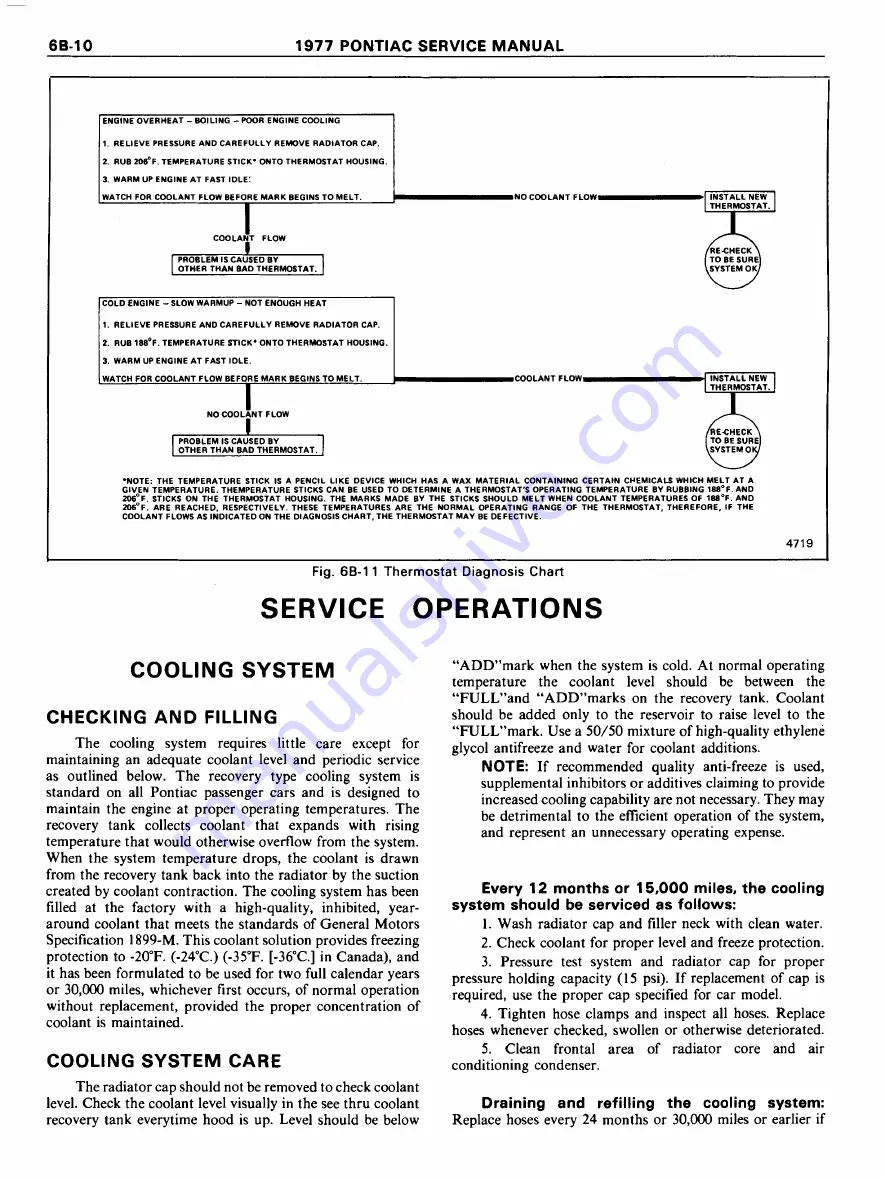 Pontiac Firebird 1977 Service Manual Download Page 736