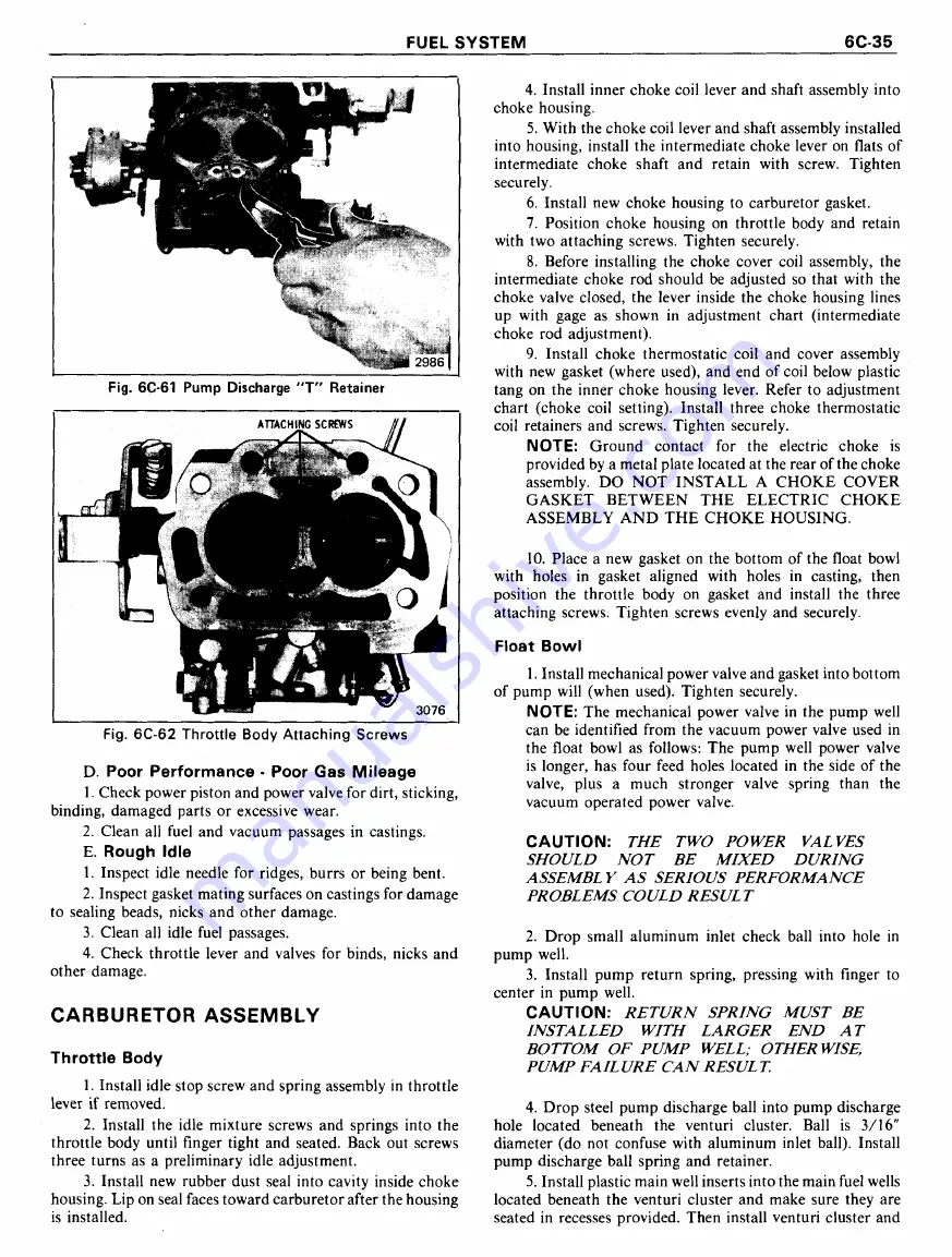 Pontiac Firebird 1977 Service Manual Download Page 785