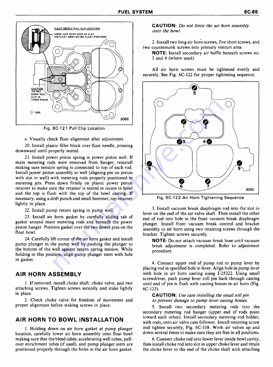 Pontiac Firebird 1977 Service Manual Download Page 815