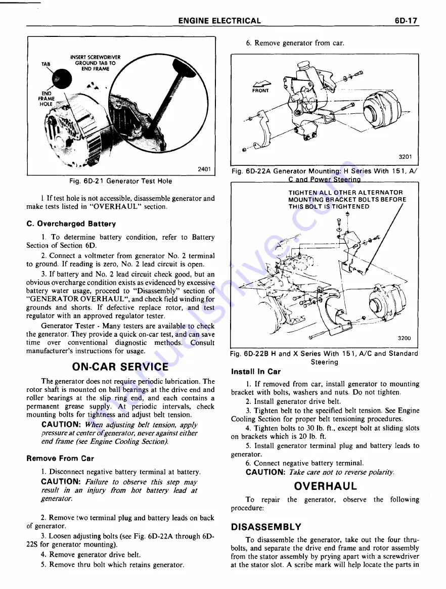 Pontiac Firebird 1977 Service Manual Download Page 841