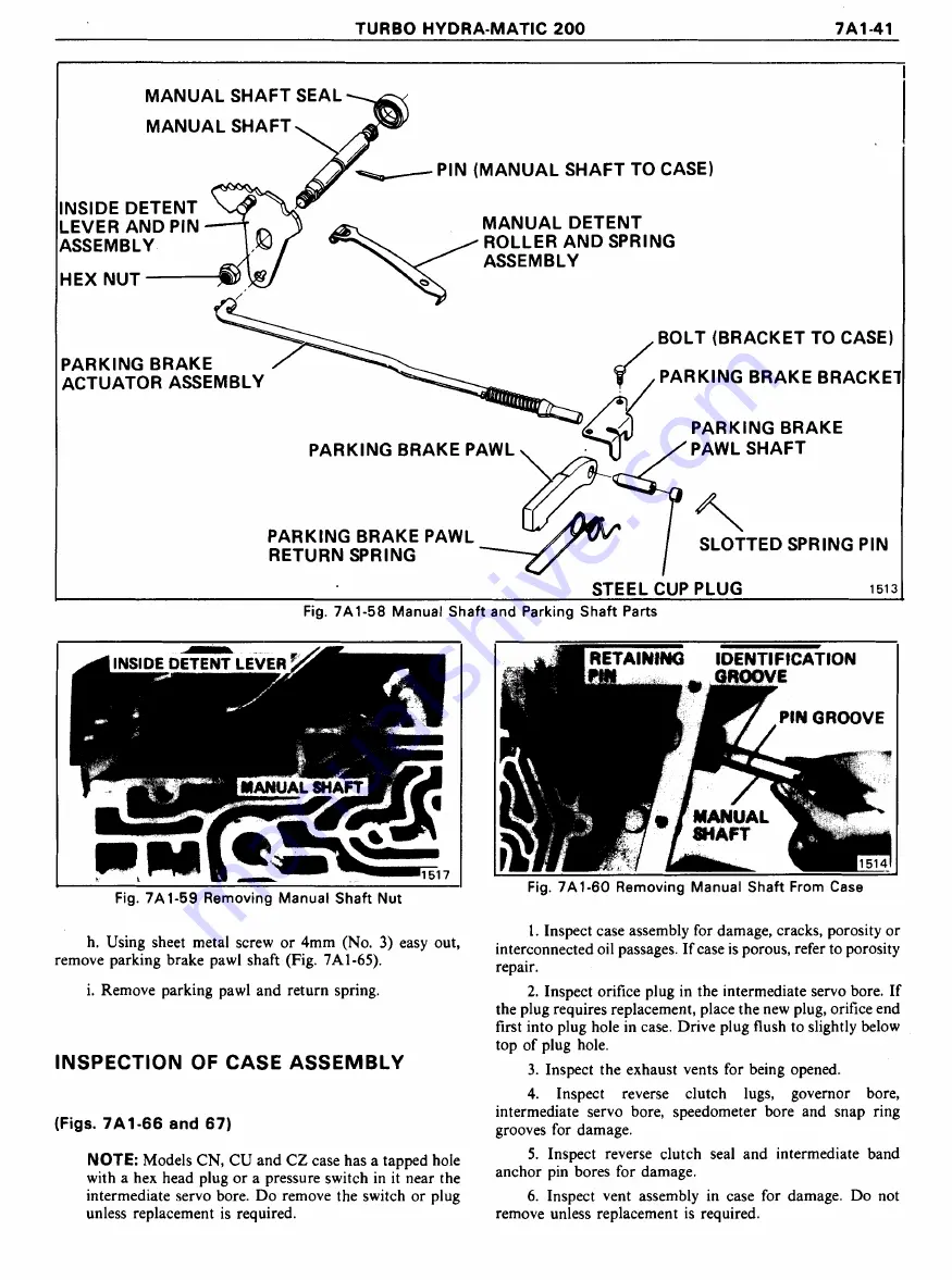 Pontiac Firebird 1977 Service Manual Download Page 941