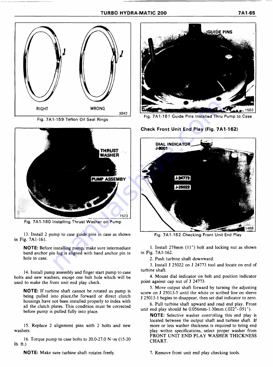 Pontiac Firebird 1977 Service Manual Download Page 965