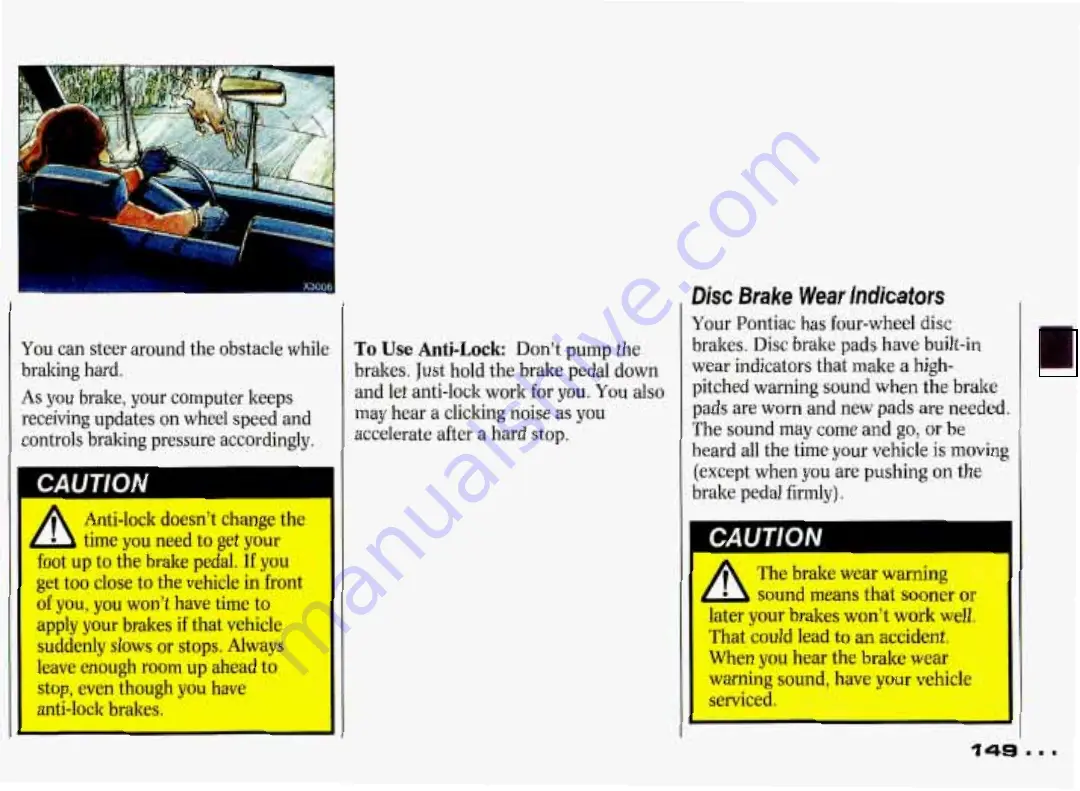 Pontiac Grand Prix 1993 Owner'S Manual Download Page 150