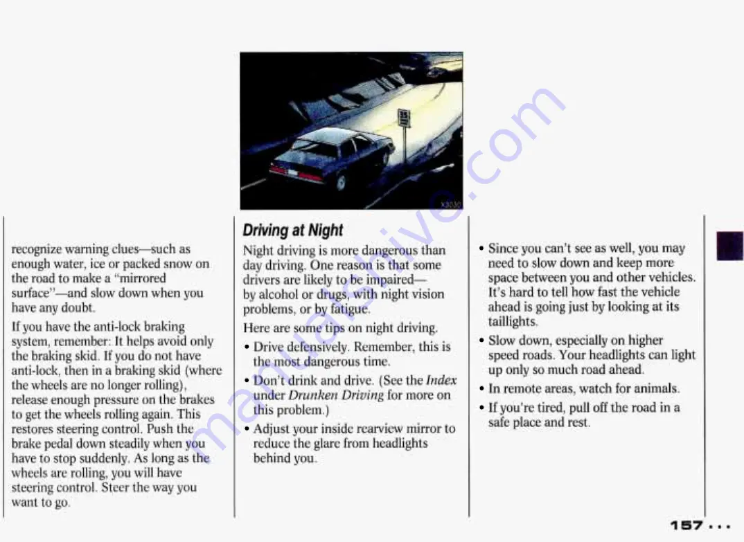 Pontiac Grand Prix 1993 Owner'S Manual Download Page 158