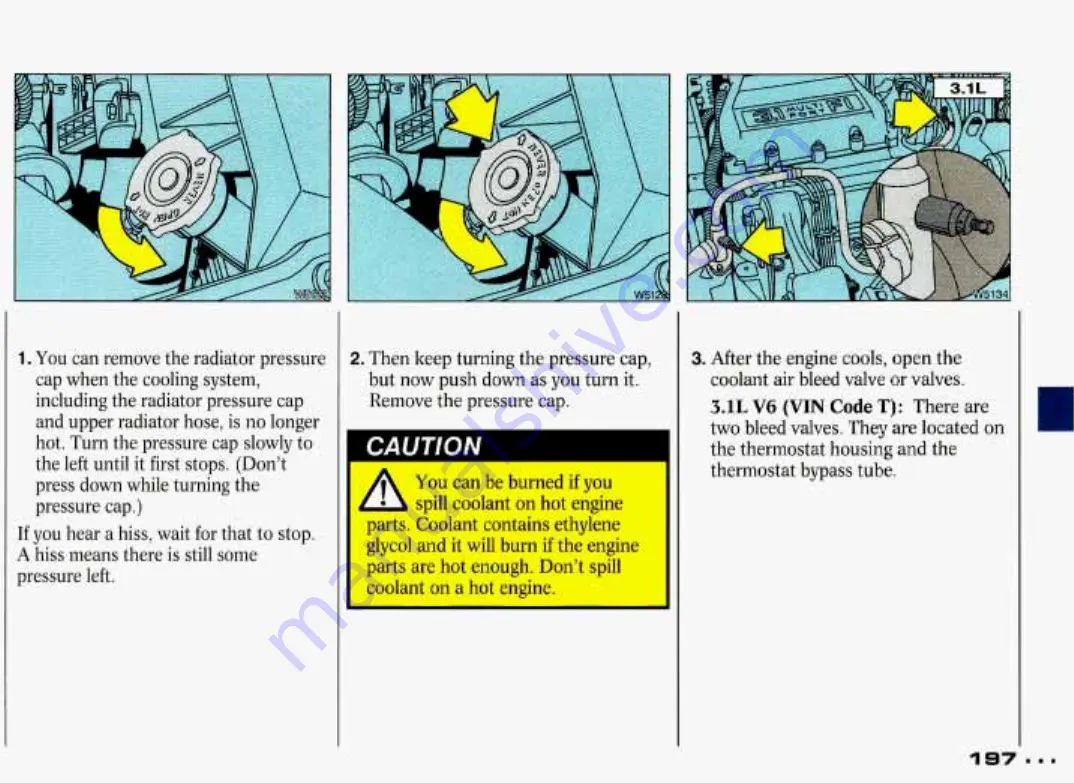 Pontiac Grand Prix 1993 Owner'S Manual Download Page 198