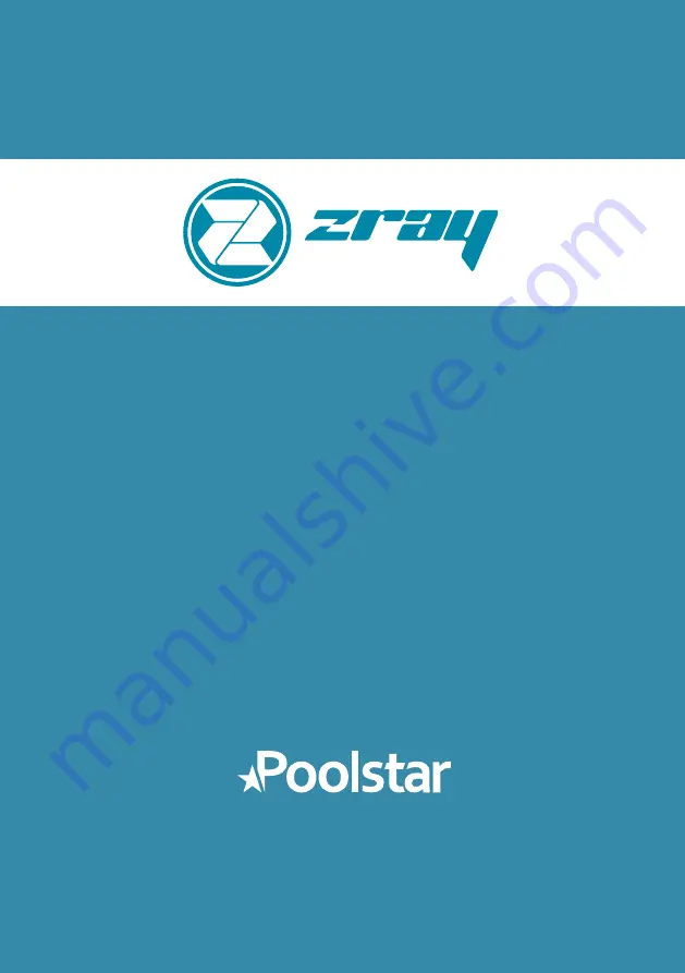 poolstar Z-RAY DRIFT Скачать руководство пользователя страница 32