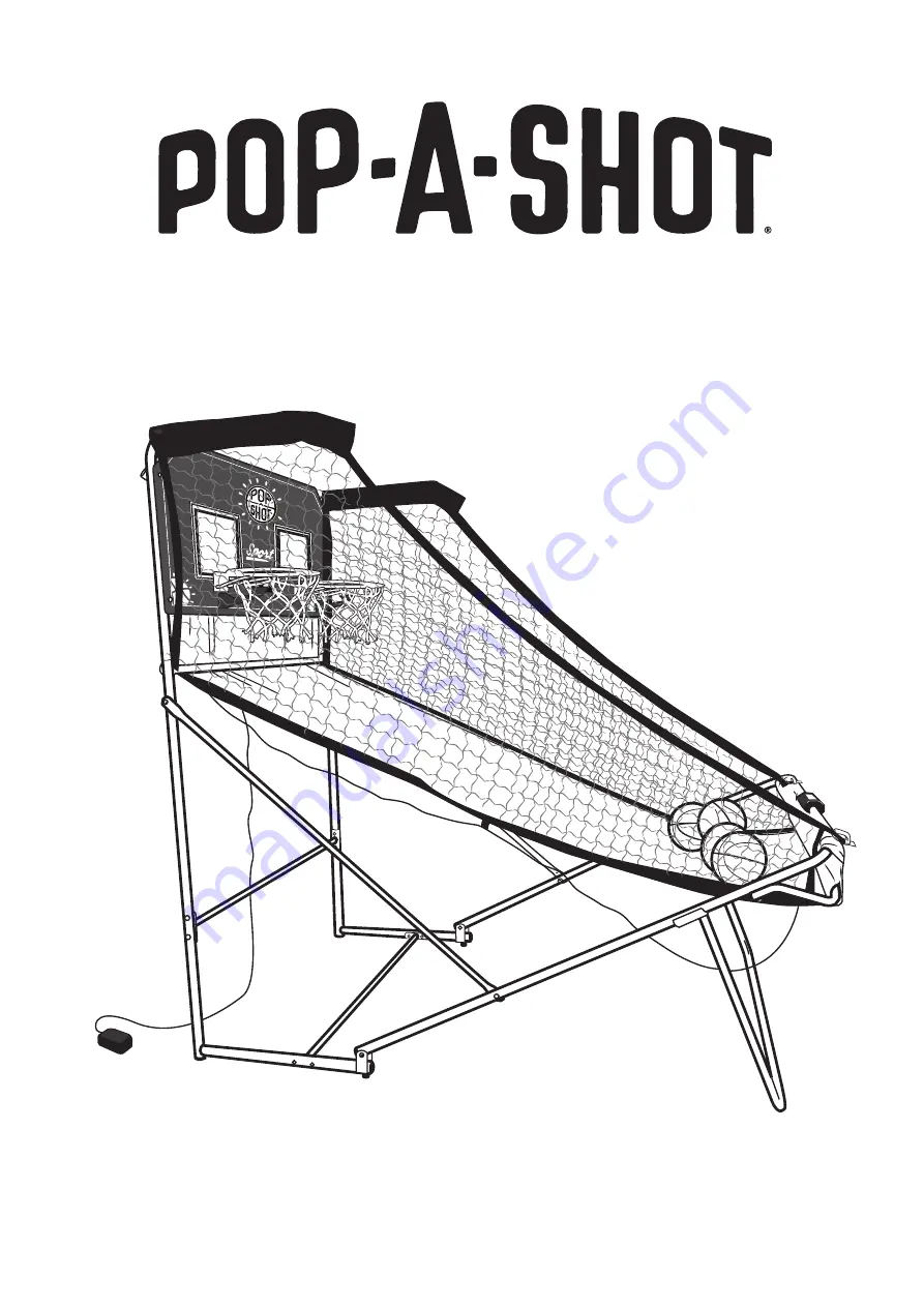 Pop-A-Shot DUAL SHOT Owner'S Manual Download Page 1