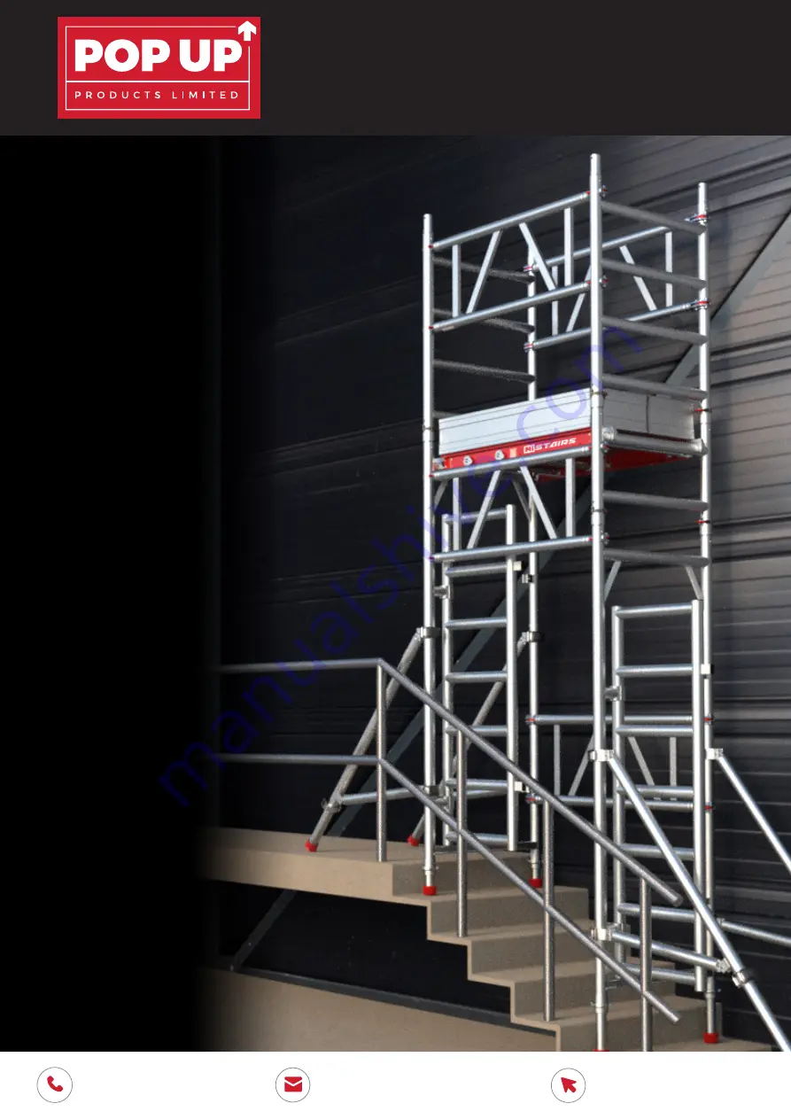 POP UP MI TOWER STAIRS Assembly Manual Download Page 1