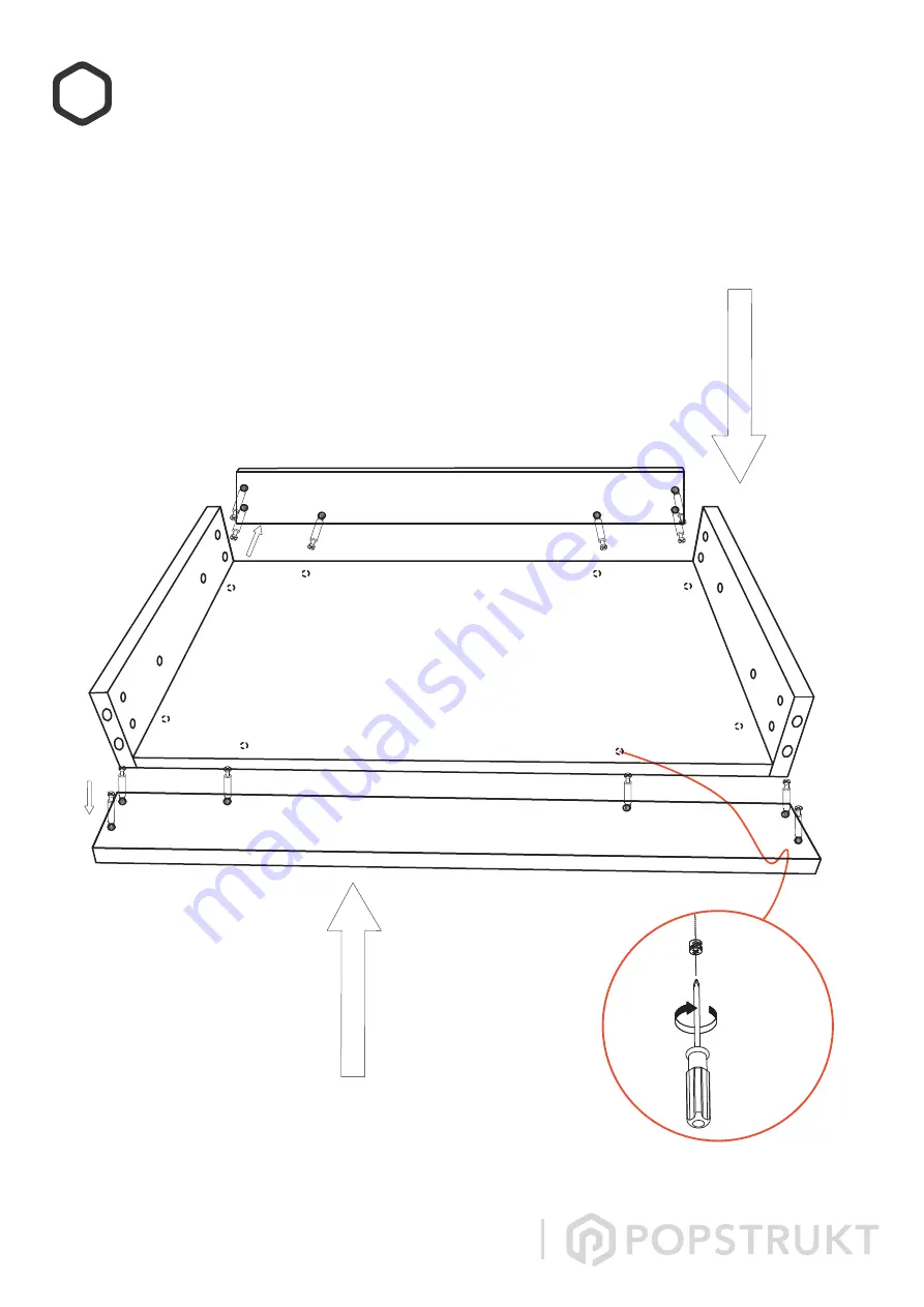 popstrukt Vienna Side Table Assembly Instructions Manual Download Page 5