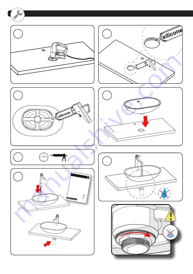 Porcelanosa Noken Forma 100214310 N350798850 Installation Instructions Manual Download Page 6