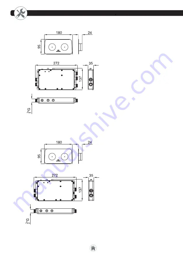 Porcelanosa noken PURE LINE 100180969 N199999250 Manual Download Page 6