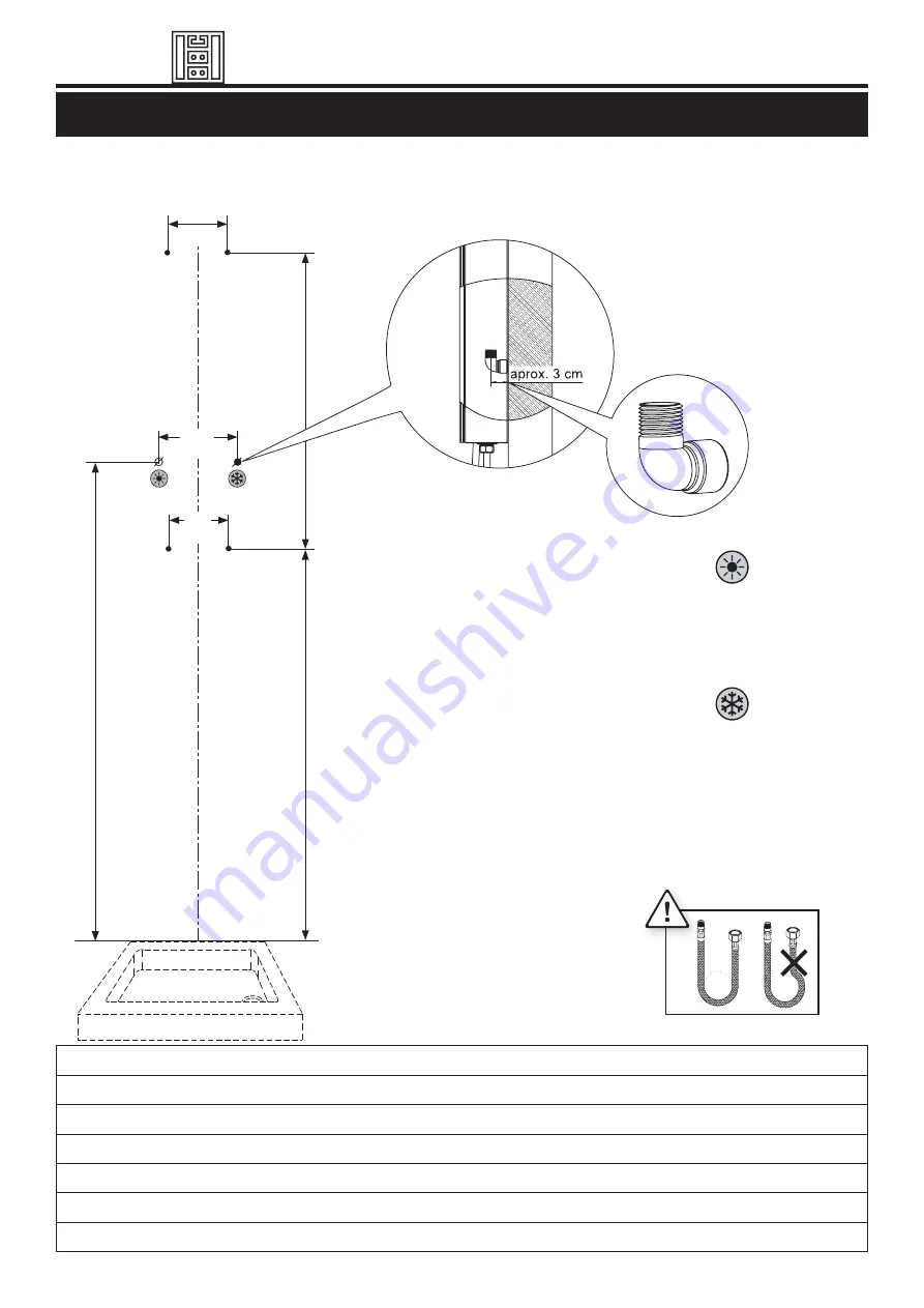 Porcelanosa SYSTEMPOOL DUE Pre-Installation And Installation Manual Download Page 5