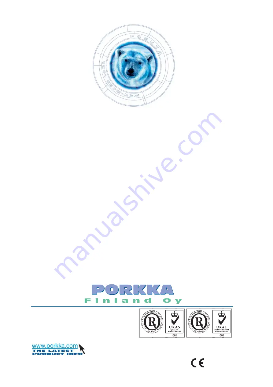 Porkka Future DC 520 Installation And Operation Manual Download Page 22